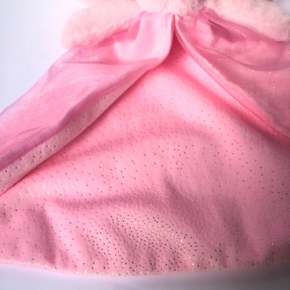 Baby Ganz Princess Elephant Cuddler Pink Lovey - Picture 4 of 5